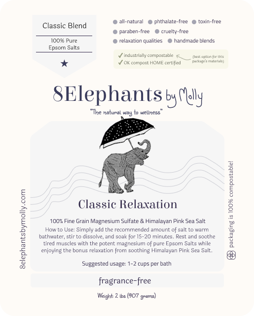 Classic Relaxation Blend - 8 Elephants by Molly