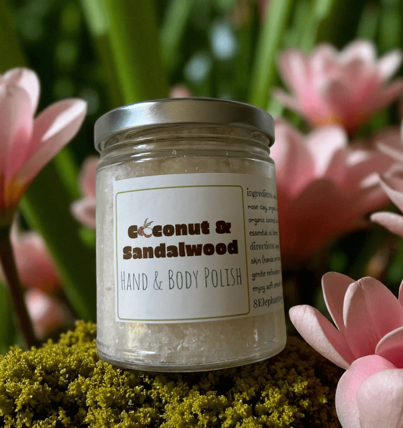 Coconut & Sandalwood Polish - 8 Elephants by Molly