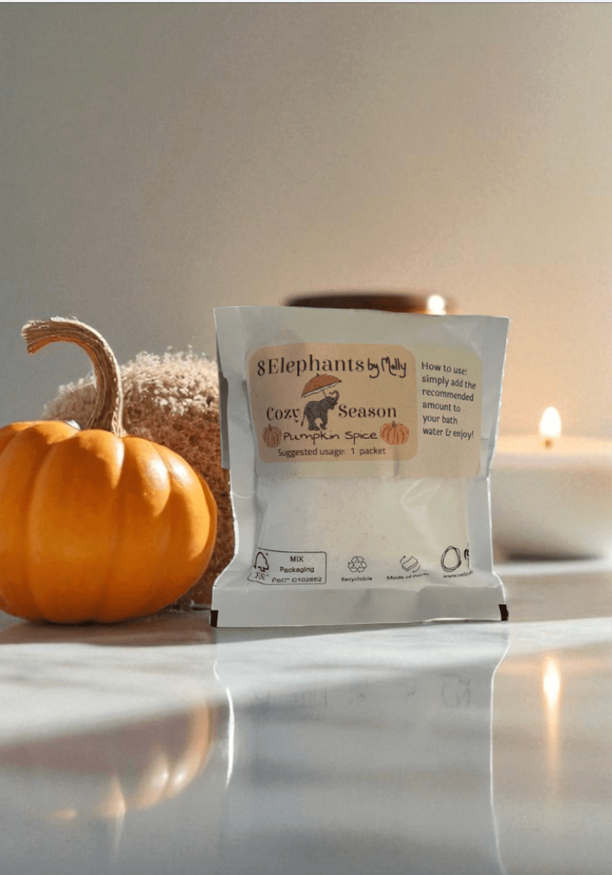 Cozy Season Blend: Pumpkin Spice Single Serve Mini - 8 Elephants by Molly
