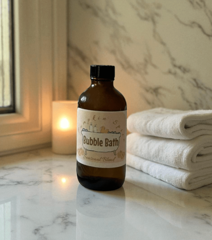 Cozy Season Pumpkin Spice Bubble Bath 4 oz - 8 Elephants by Molly