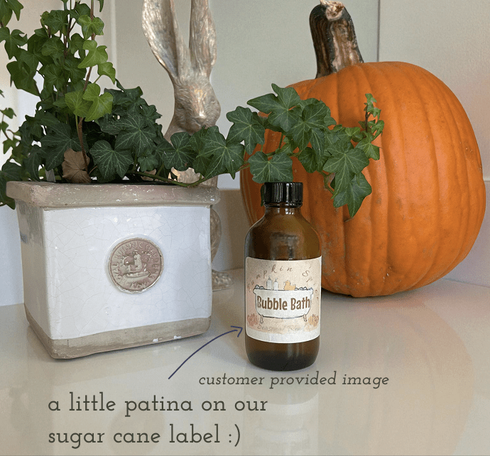 Cozy Season Pumpkin Spice Bubble Bath 4 oz - 8 Elephants by Molly