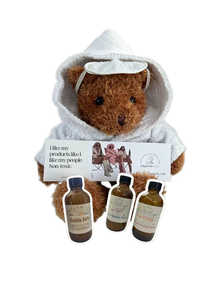 Seasonal Mineral Bubble Baths 4 oz - 8 Elephants by Molly