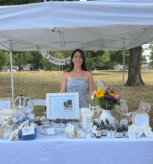 A little hello and a bit more about me - 8 Elephants by Molly