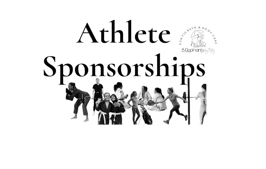 Big News: Welcoming Our First Athlete + Launching Quarterly Sponsorships - 8 Elephants by Molly