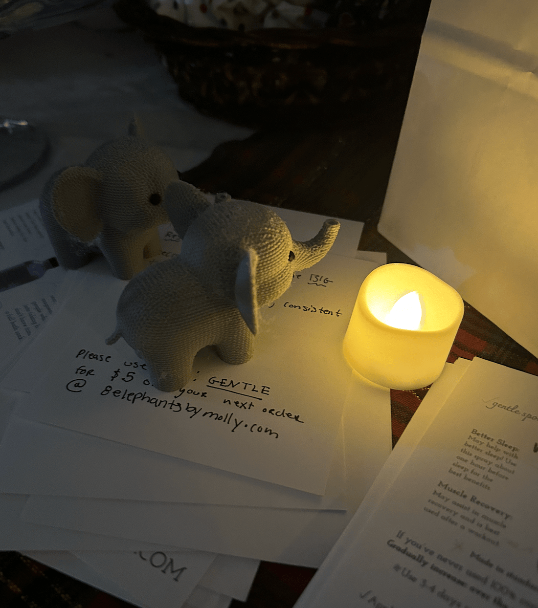 Woo Woo Things That Work - 8 Elephants by Molly