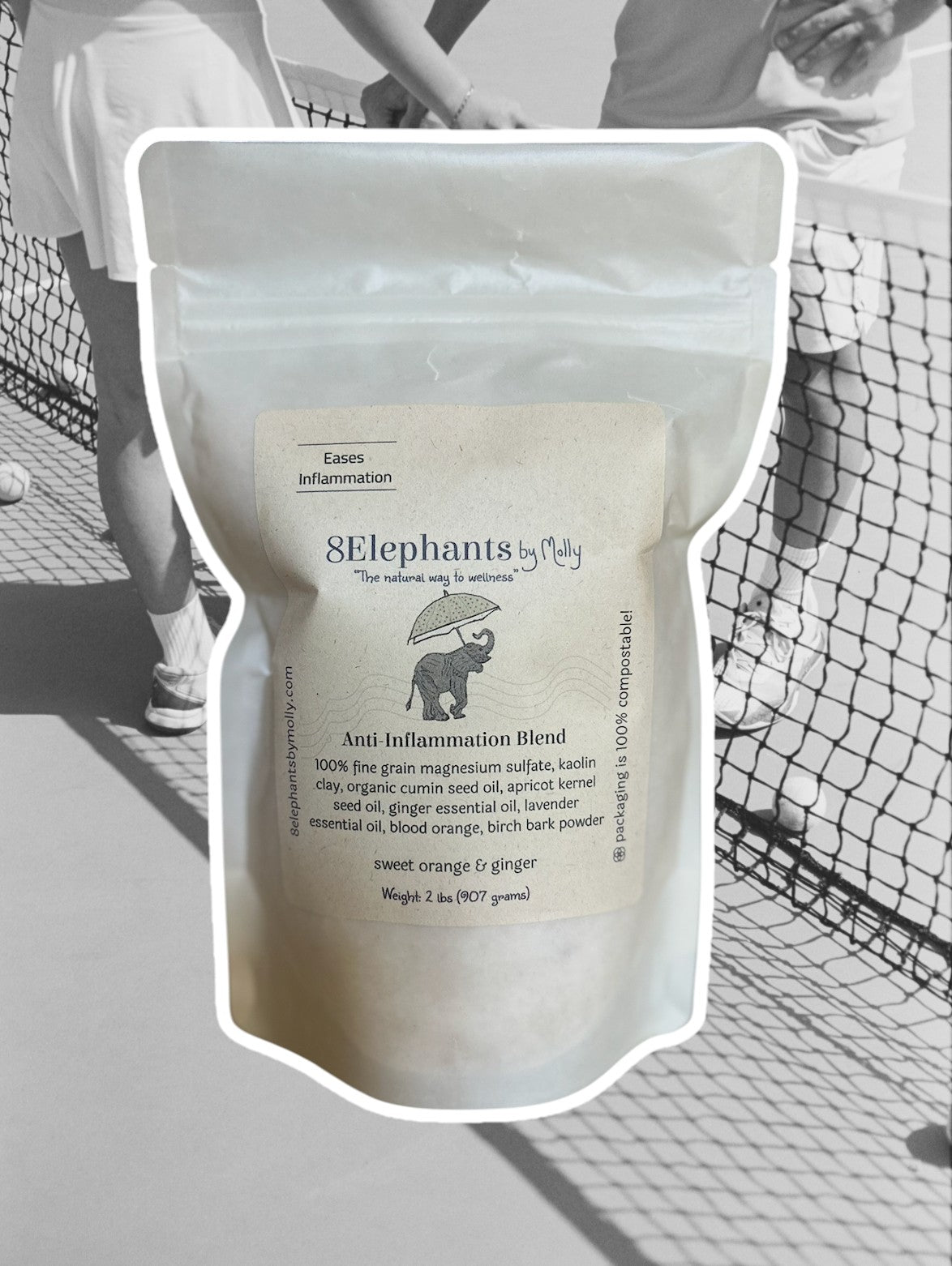 Anti - Inflammation Blend 2 Pound Pouch - 8 Elephants by Molly