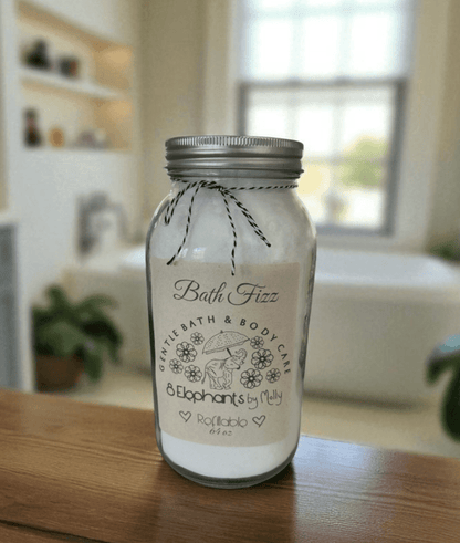 Bath Fizz: Seasonal Blend 64oz - 8 Elephants by Molly