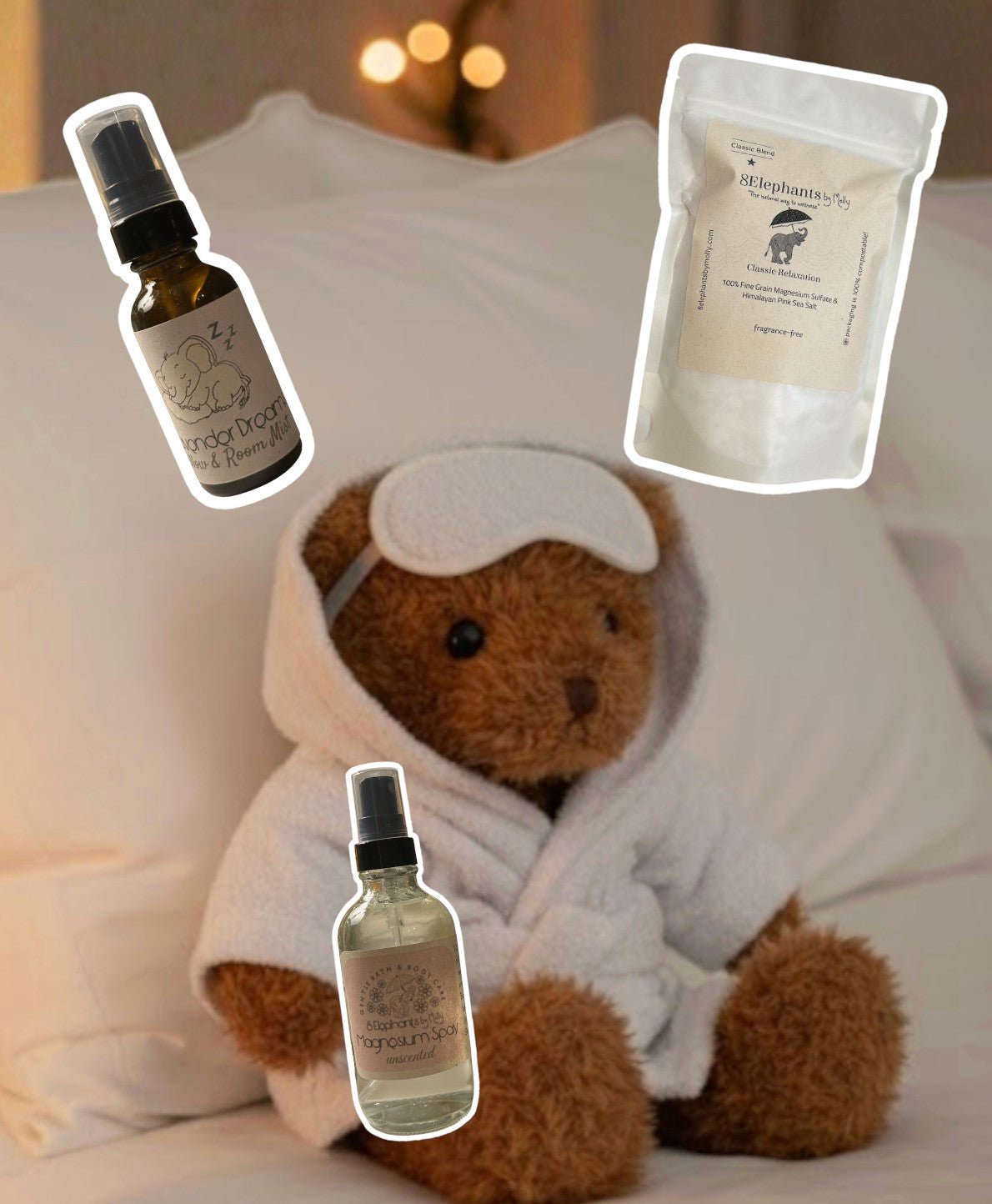 Classic Relaxation Blend Blend 2 Pound Pouch - 8 Elephants by Molly