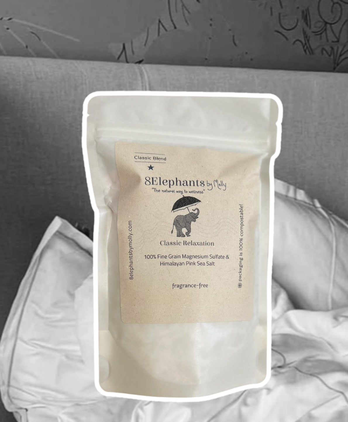 Classic Relaxation Blend Blend 2 Pound Pouch - 8 Elephants by Molly