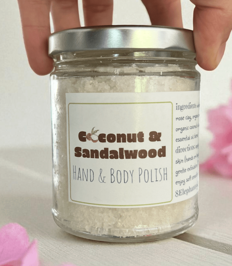Coconut & Sandalwood Polish - 8 Elephants by Molly