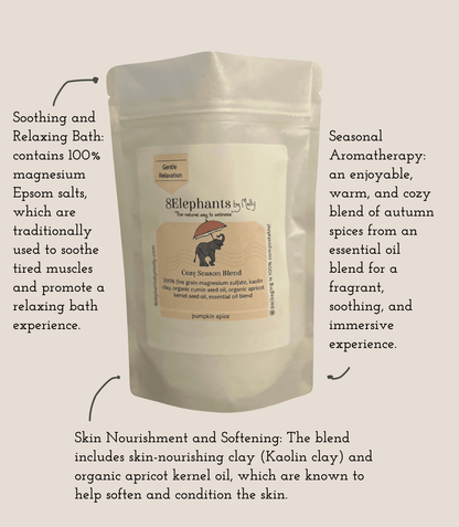 Cozy Season Blend: Pumpkin Spice 1 Pound Pouch - 8 Elephants by Molly