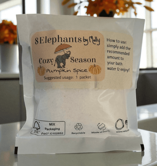 Cozy Season Blend: Pumpkin Spice Single Serve Mini - 8 Elephants by Molly