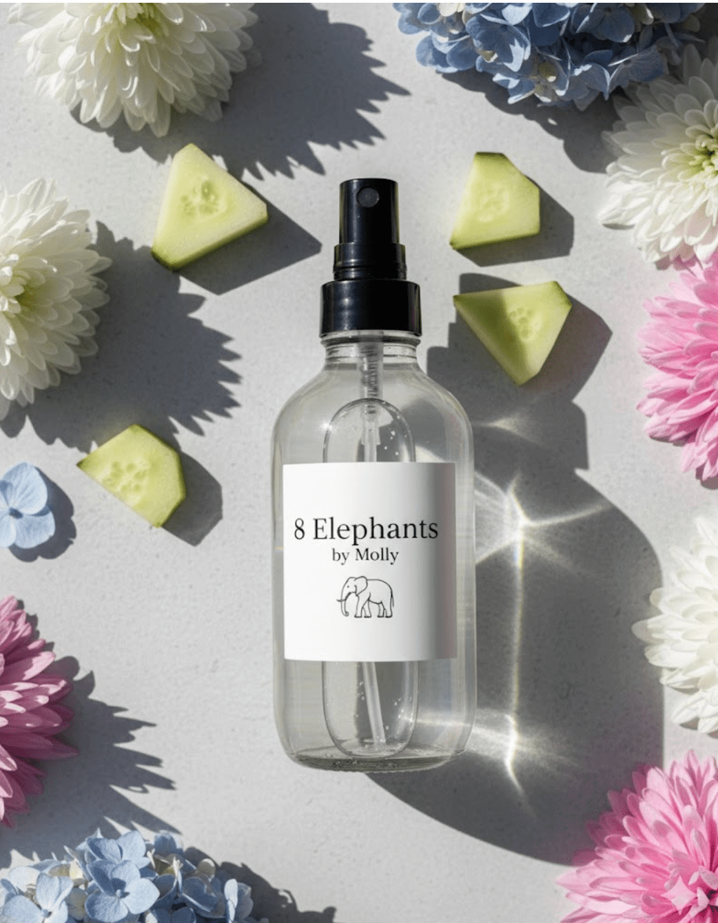 Cucumber & Melon Yoga Mat Spray - 8 Elephants by Molly