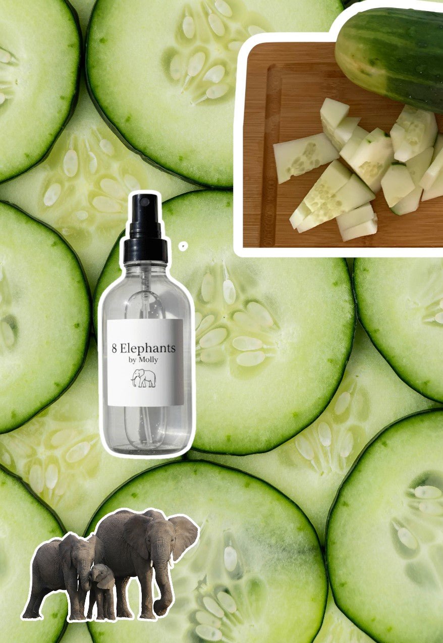 Cucumber & Melon Yoga Mat Spray - 8 Elephants by Molly