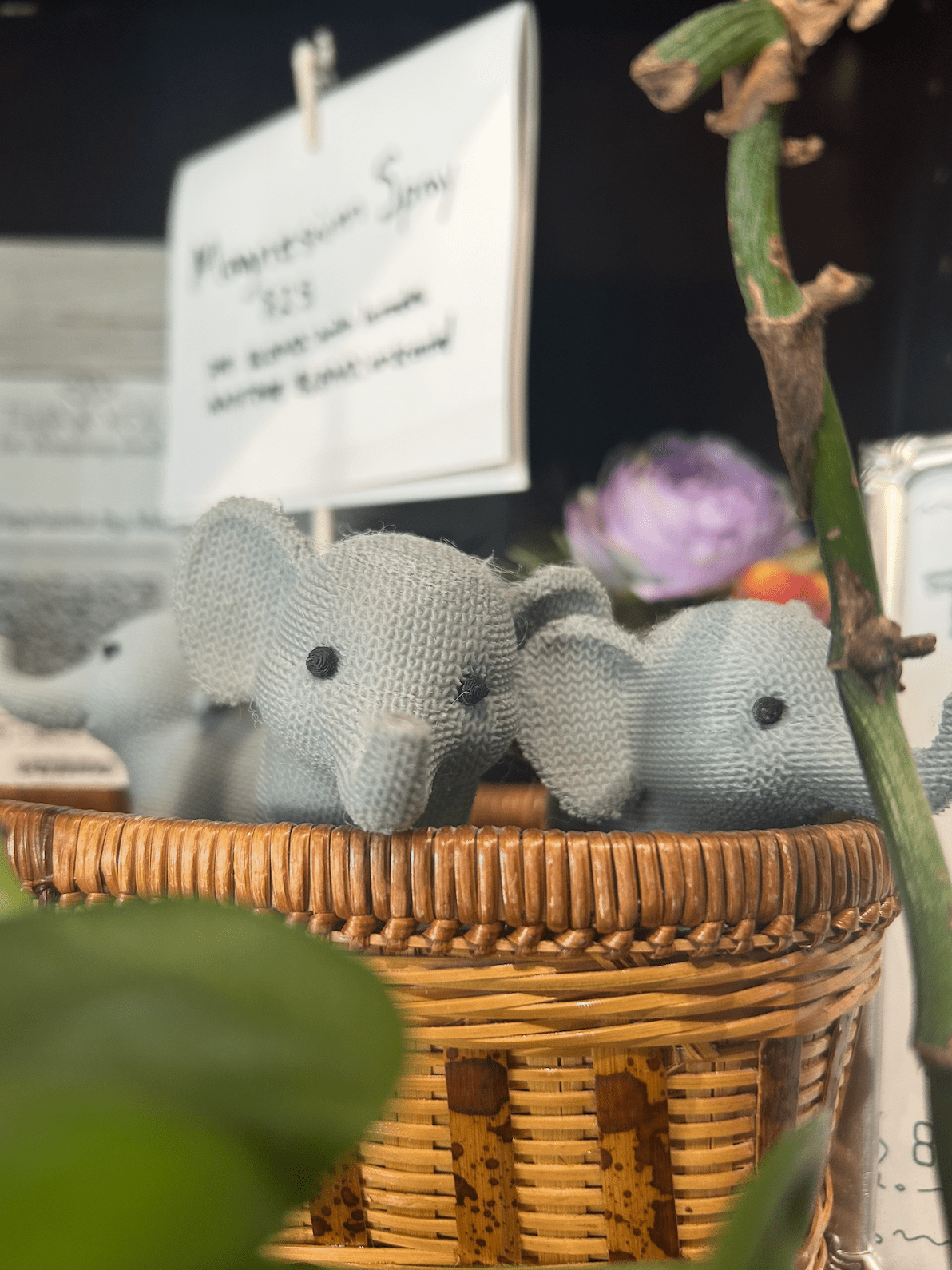Eco 3D printed Elephants - 8 Elephants by Molly