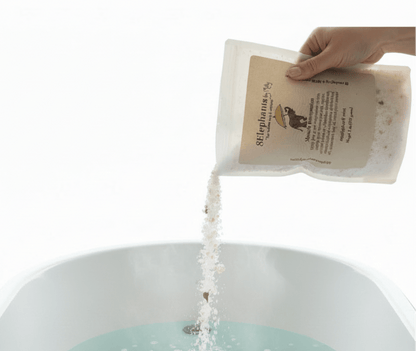 Epsom Salt Muscle Restoration Blend 2 Pound Pouch - 8 Elephants by Molly