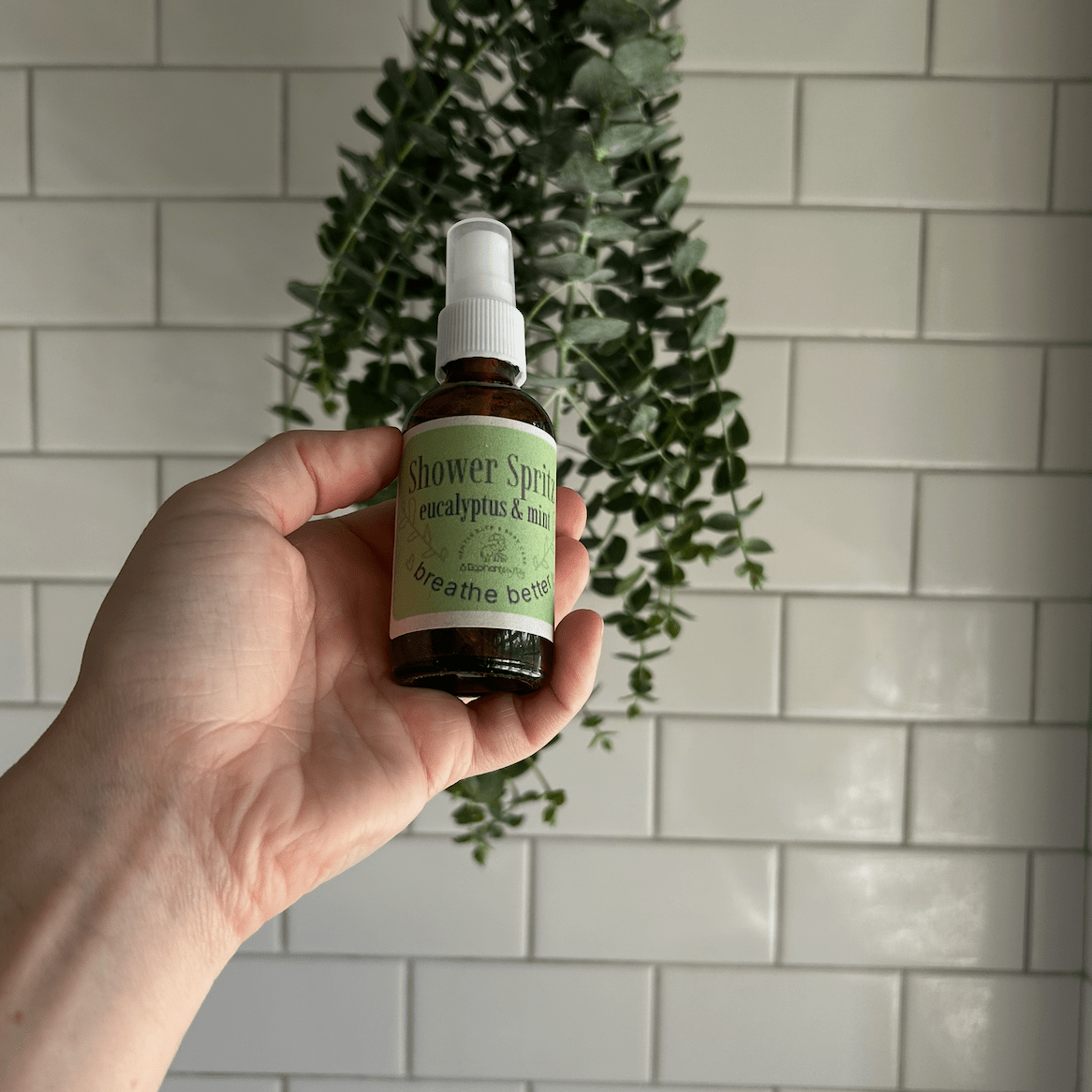 Eucalyptus & Mint Blend Shower Spritz (Mini & Standard) - 8 Elephants by Molly