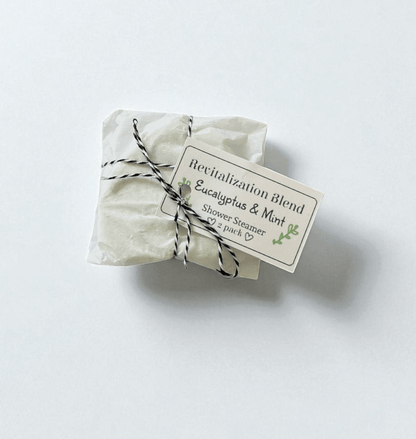 Eucalyptus & Mint shower steamer 2 Pack - 8 Elephants by Molly