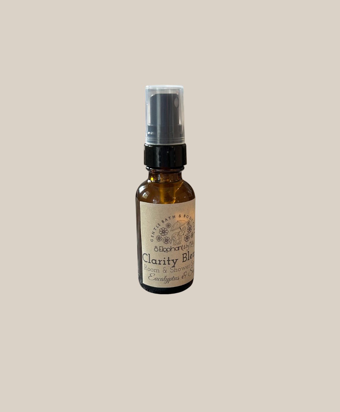 Eucalyptus & Sage Blend Shower Spritz Mini - 8 Elephants by Molly