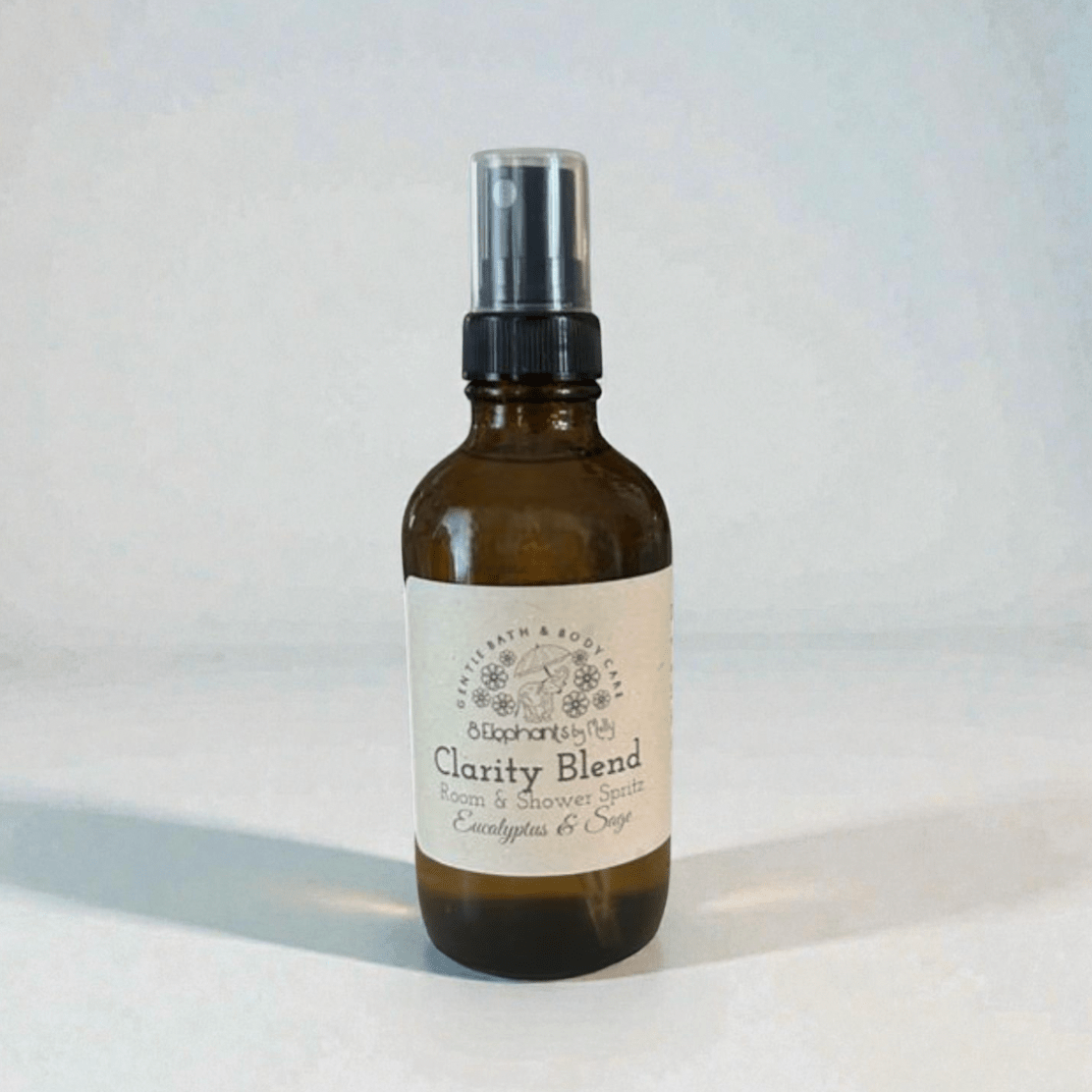 Eucalyptus & Sage Clarity Blend Shower Spritz (Mini & Standard) - 8 Elephants by Molly
