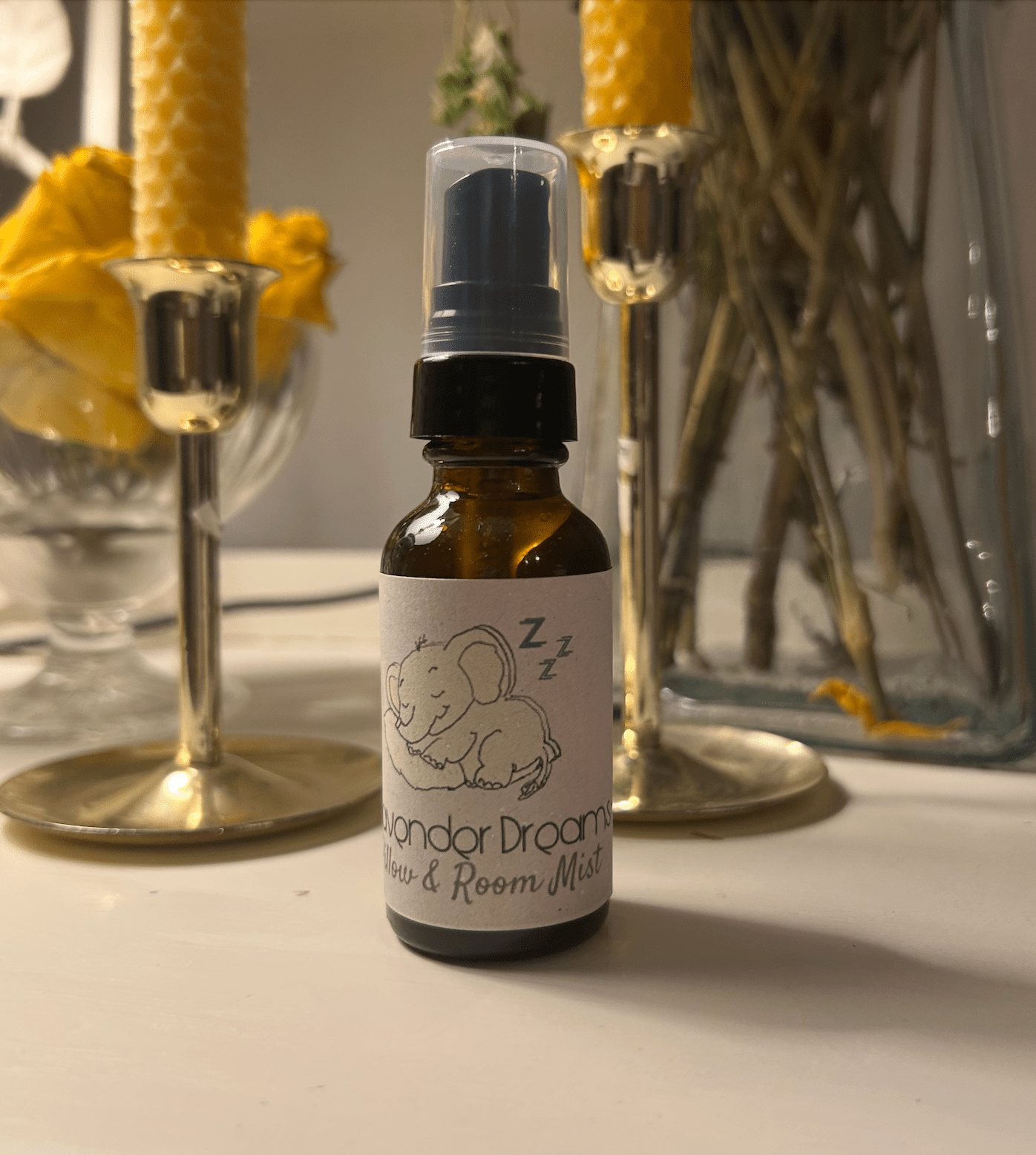 Lavender Dream Pillow & Room Mist 1 oz - 8 Elephants by Molly