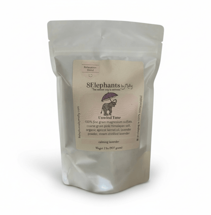 Lavender Nighttime Bath Soak for Sports Recovery - 8 Elephants by Molly