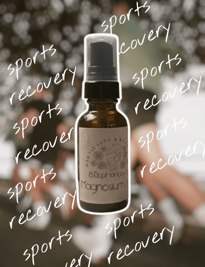 Magnesium Spray 1 oz Glass Spray Bottle (mini) Extra - Strength - 8 Elephants by Molly