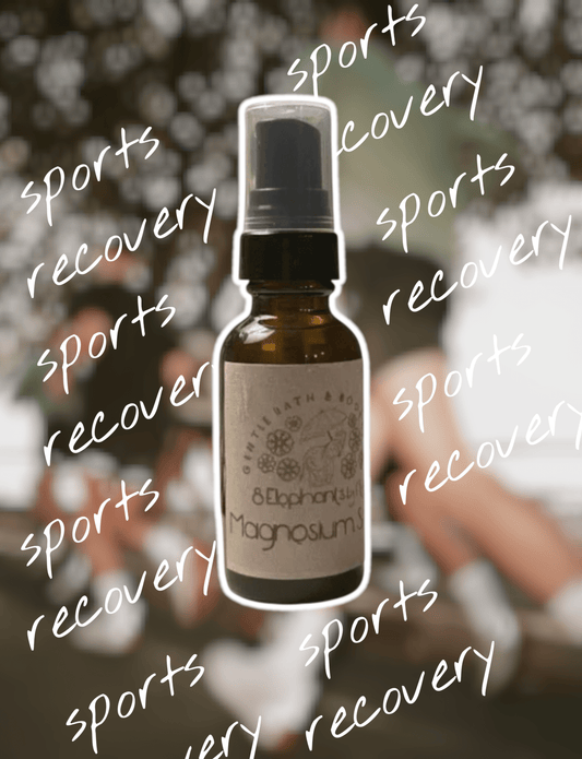 Magnesium Spray 1 oz Glass Spray Bottle (mini) Extra - Strength - 8 Elephants by Molly