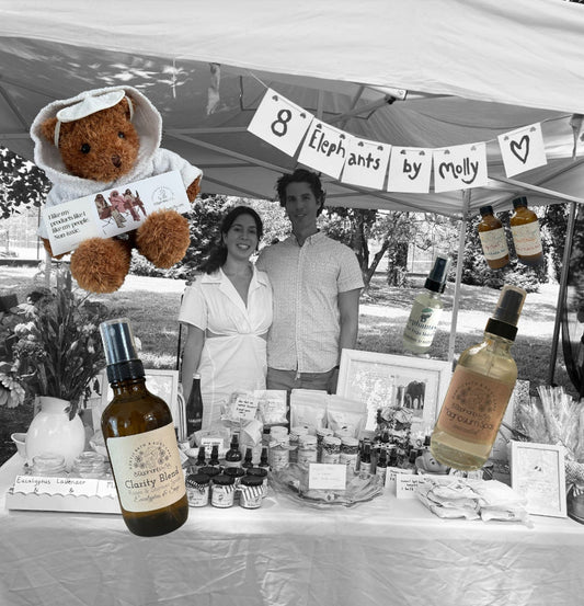 Many Minis - 8 Elephants by Molly