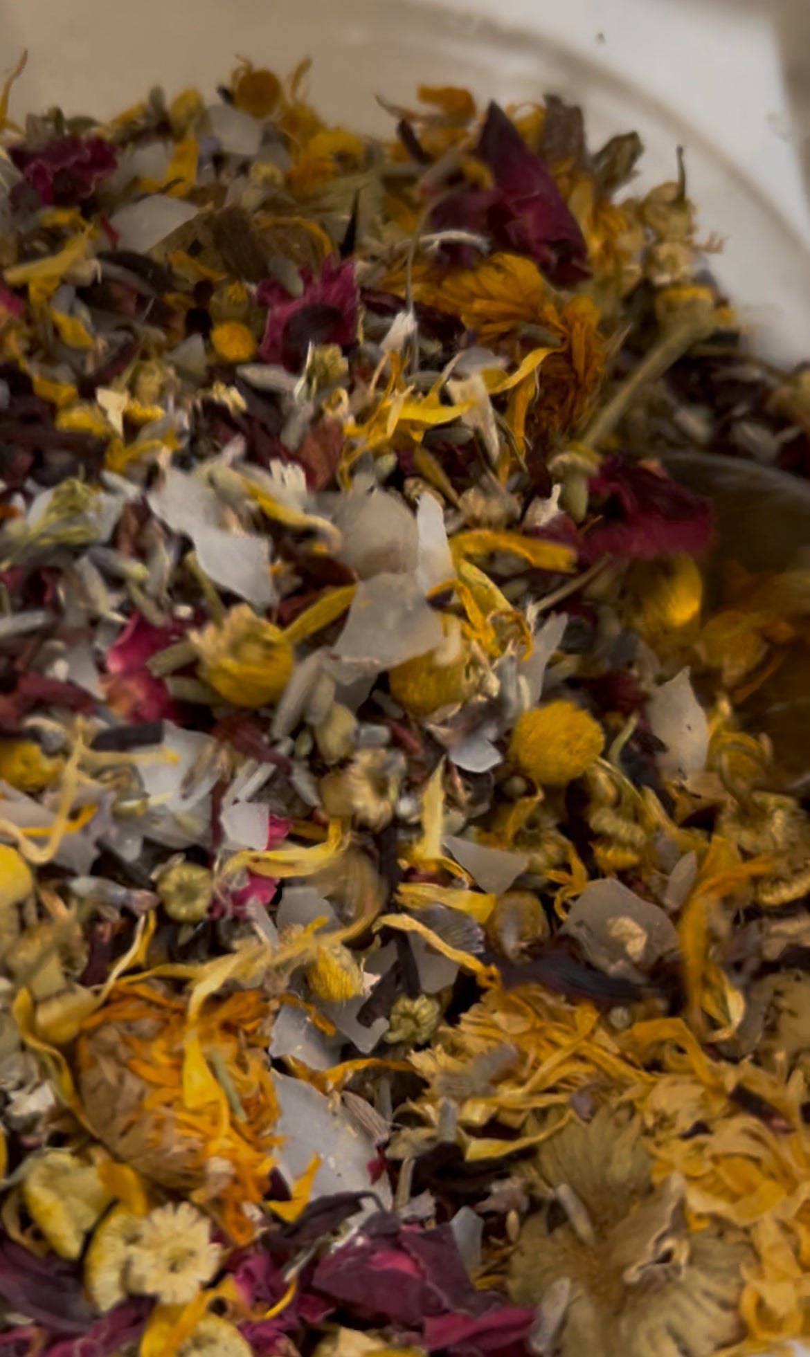 Organic Post - Partum Herbal Sitz Bath 4 oz Glass Jar - 8 Elephants by Molly