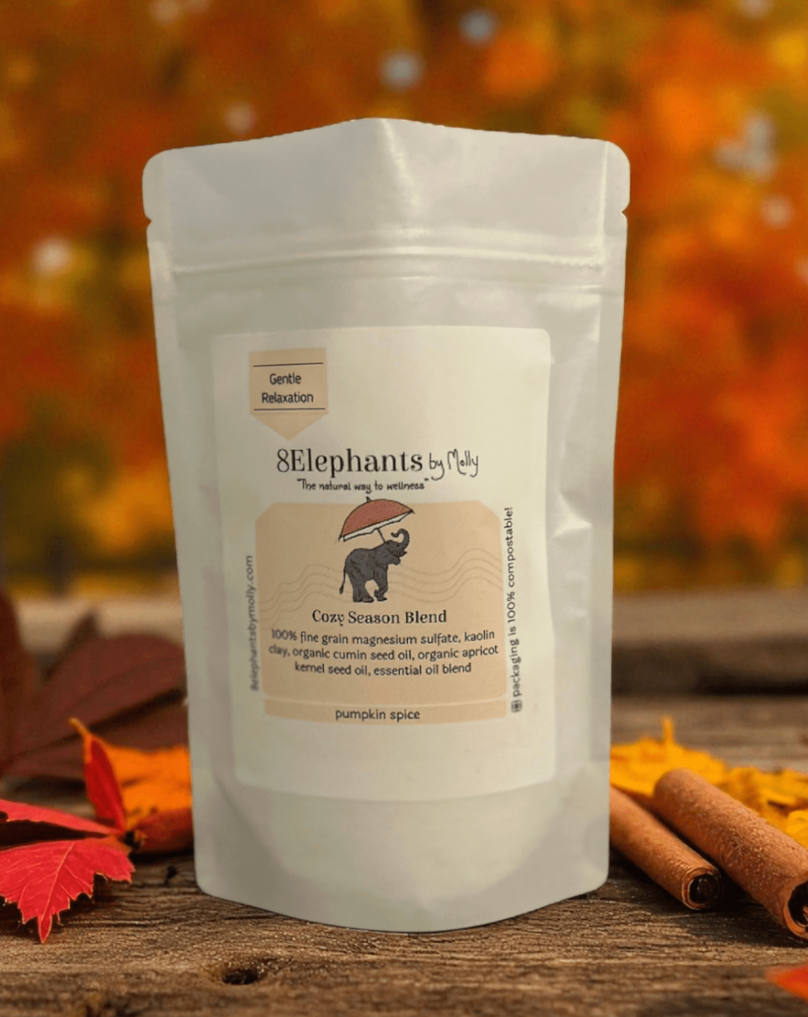 Pumpkin Spice Cozy Season Blend - 8 Elephants by Molly