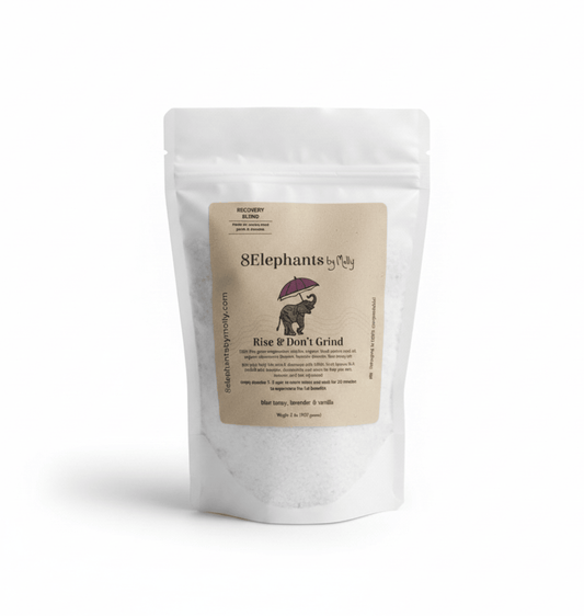 Recovery Bath Soak: Rise and Don't Grind - 8 Elephants by Molly