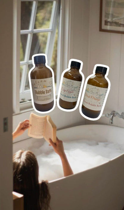 Seasonal Mineral Bubble Baths 4 oz - 8 Elephants by Molly