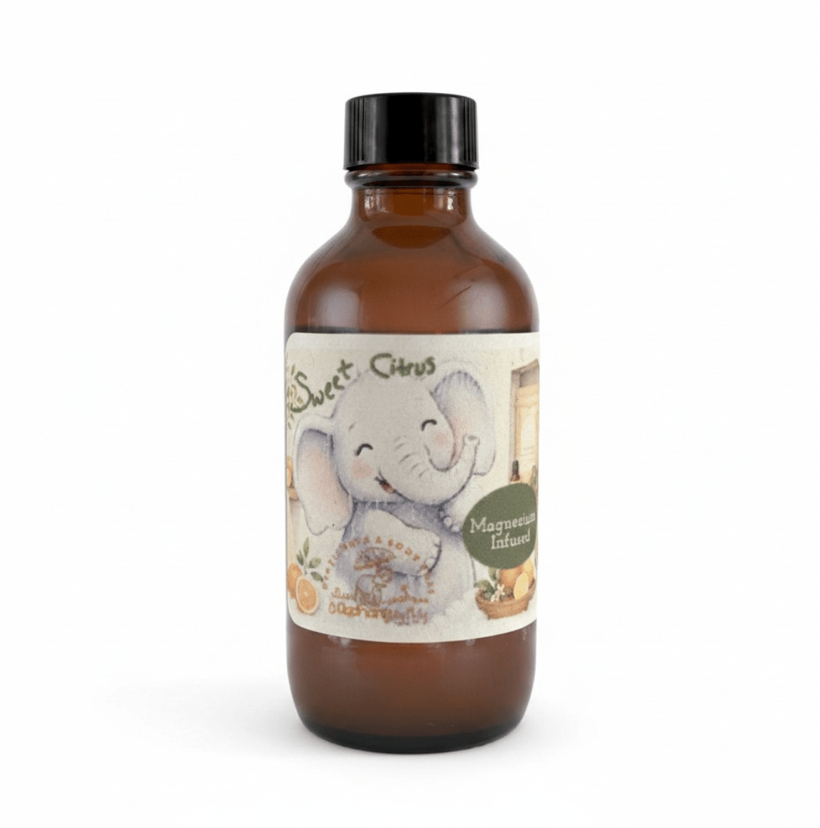Seasonal Mineral Bubble Baths 4 oz - 8 Elephants by Molly