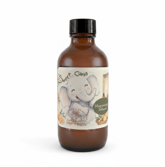 Seasonal Mineral Bubble Baths 4 oz - 8 Elephants by Molly