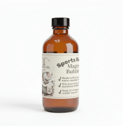 Seasonal Mineral Bubble Baths 4 oz - 8 Elephants by Molly