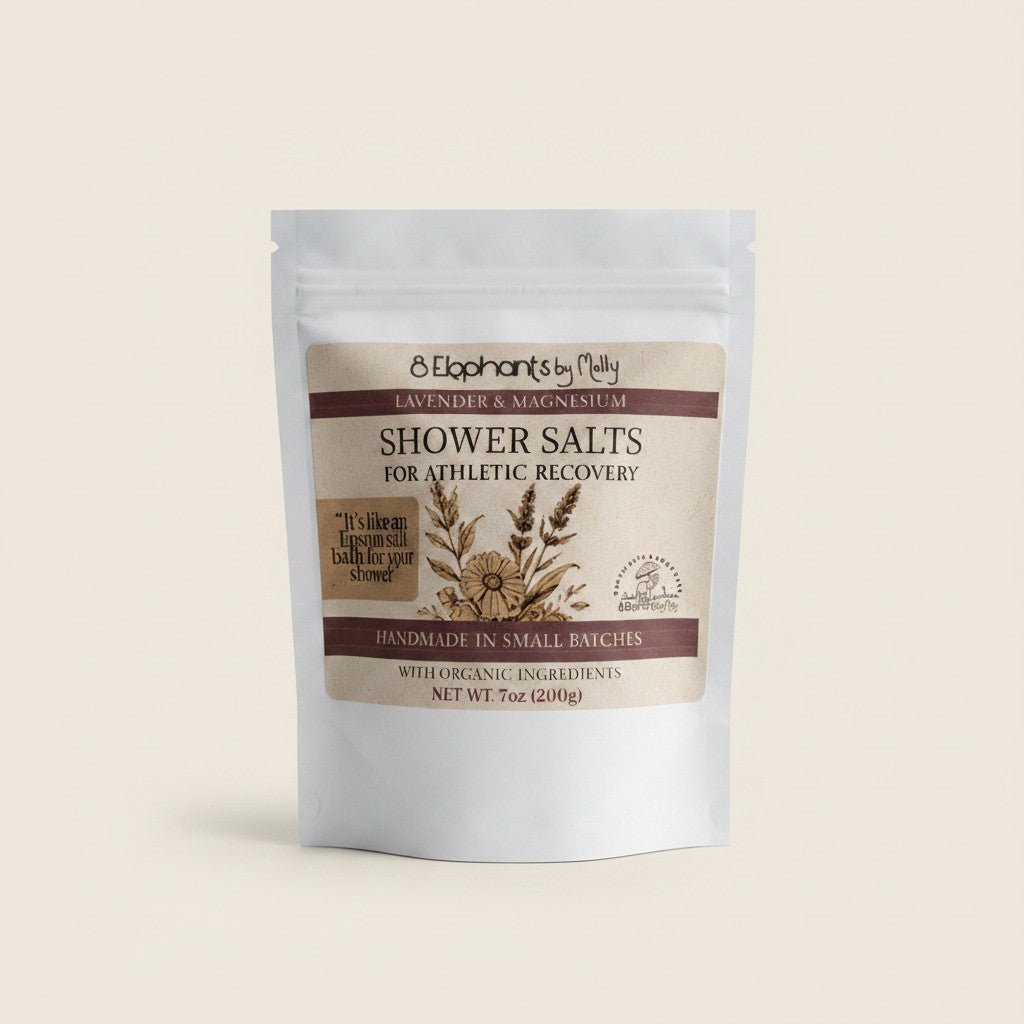 Shower Salts For Athletic Recovery - 8 Elephants by Molly