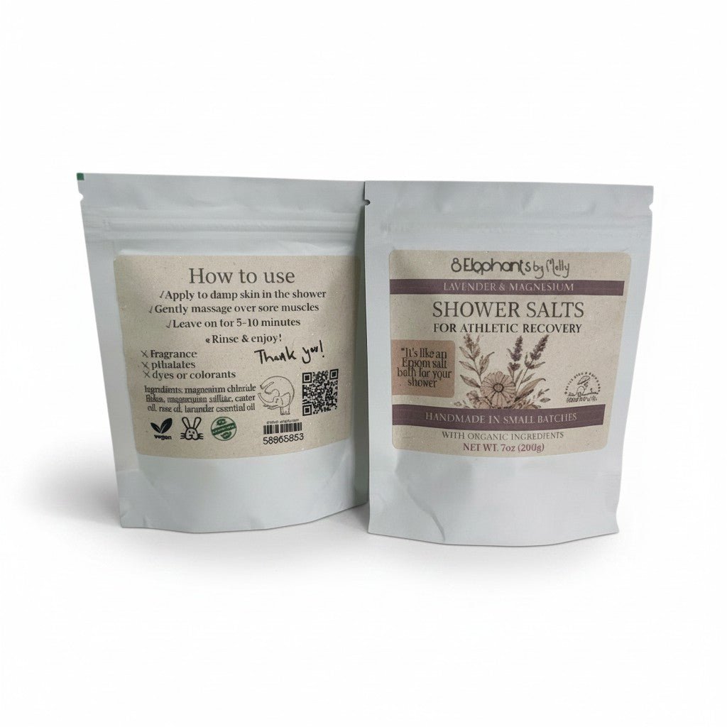 Shower Salts For Athletic Recovery - 8 Elephants by Molly