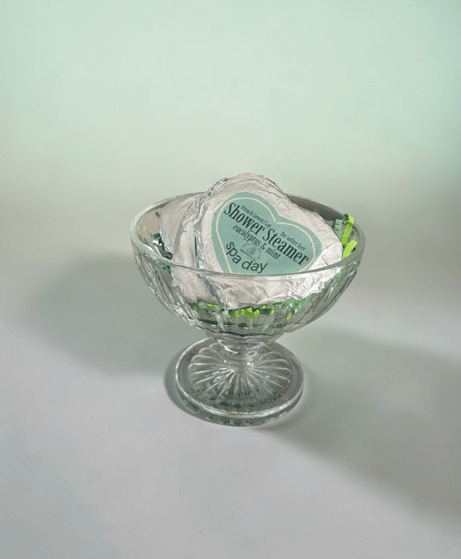 Spa Day Shower Steamer with French Green Clay & Eucalyptus - 8 Elephants by Molly