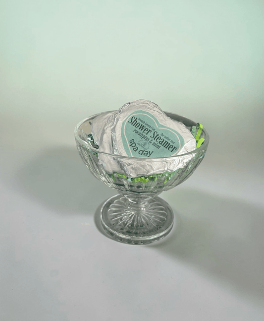 Spa Day Shower Steamer with French Green Clay & Eucalyptus - 8 Elephants by Molly