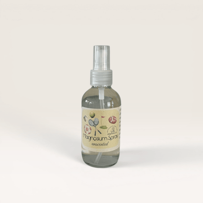 Sports Recovery Extra - Strength Magnesium Spray 4 oz Glass Spray Bottle - 8 Elephants by Molly