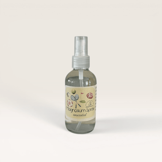 Sports Recovery Extra - Strength Magnesium Spray 4 oz Glass Spray Bottle - 8 Elephants by Molly