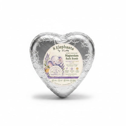 Sports Recovery Magnesium Bath Bomb Single | Recovery Trio - 8 Elephants by Molly