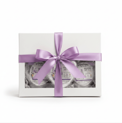 Sports Recovery Magnesium Bath Bomb Single | Recovery Trio - 8 Elephants by Molly