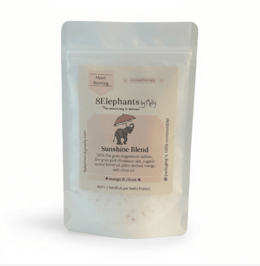 Sunshine Citrus Sports Recovery Bath Soak - 8 Elephants by Molly