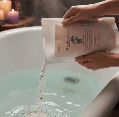 Unwind Time Calming Lavender Blend 2 Pound Pouch - 8 Elephants by Molly