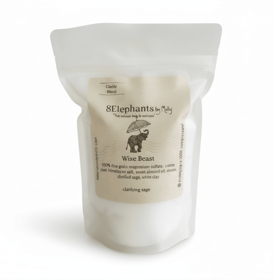 Wise Beast Clarity Sports Recovery Bath Soak - 8 Elephants by Molly
