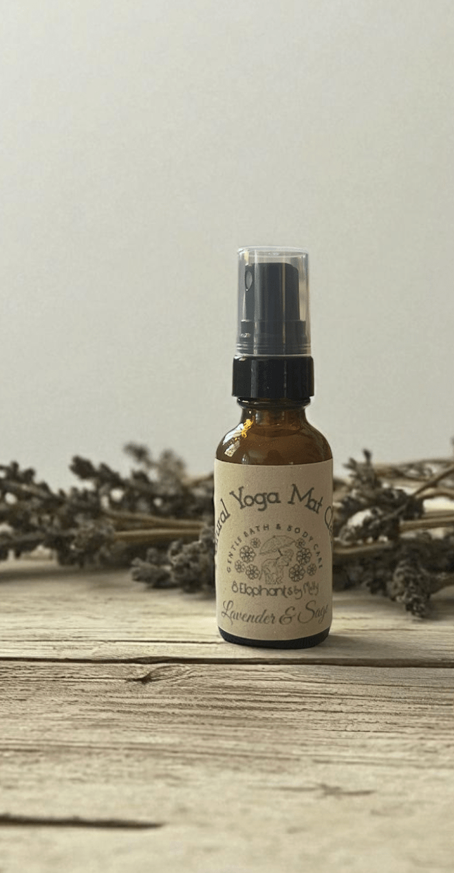 Yoga mat cleaner lavender & sage (mini) - 8 Elephants by Molly