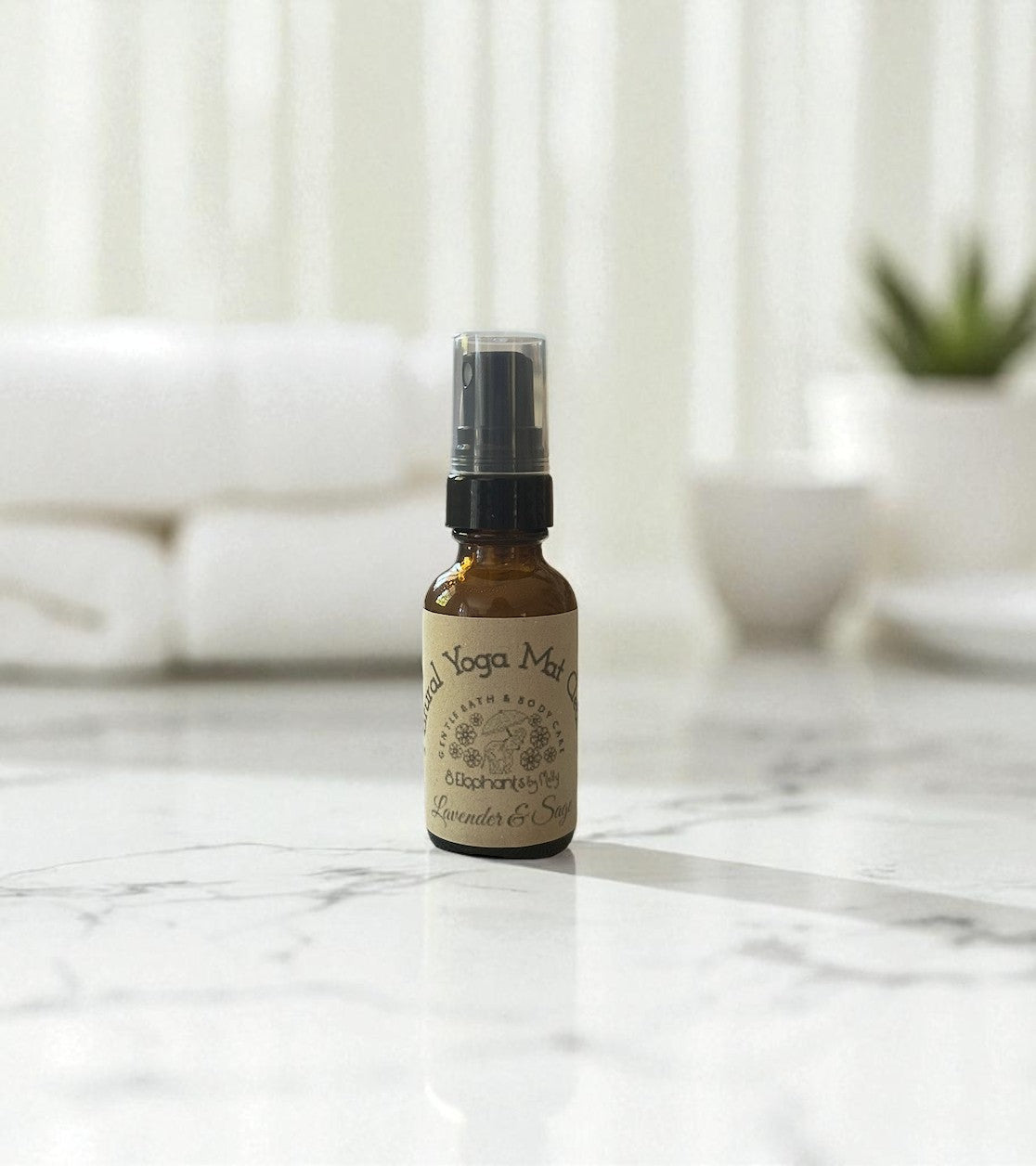 Yoga mat cleaner lavender & sage (mini) - 8 Elephants by Molly